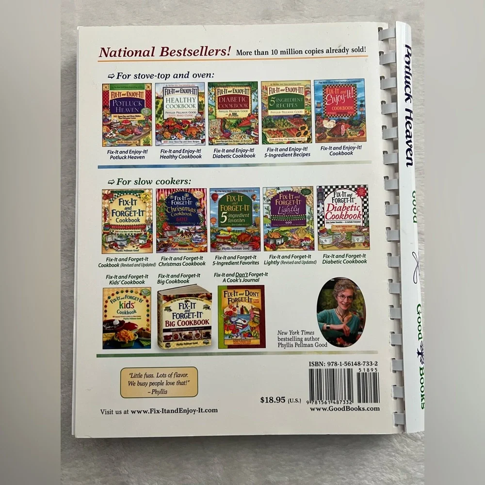 Fix-It and Enjoy-It Potluck Heaven Cookbook